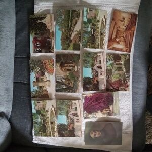 Old Mission San Juan Capistrano - Vintage Postcards